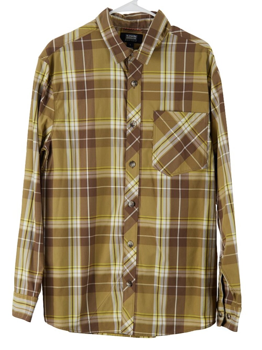 Alaskan Hardgear by Duluth Trading Long Sleeve Button Up Co Men's Large
